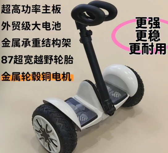 平衡车智能体感车骑手外卖巡逻摄影成人